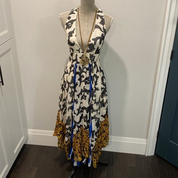 ZARA LIMITED EDITION FLORAL PRINTED DRESS size small - Picture 8 of 16